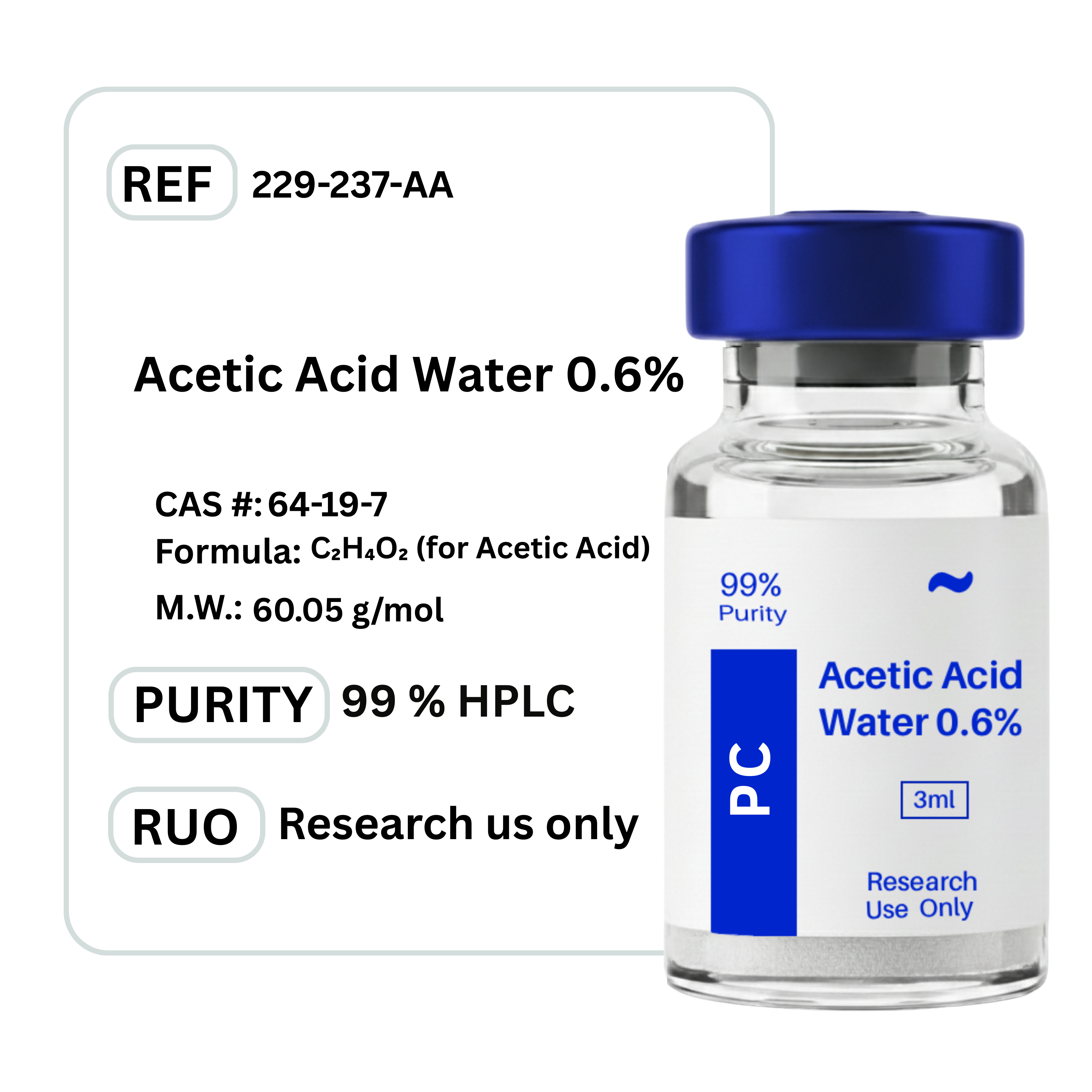acetic acid vs bac water  Not All Reconstitution Is Created Equal  vs.  what's the real difference? When it comes to peptides like IGF-LR3, what you mix it with actually matters Acetic Acid Water Guide |